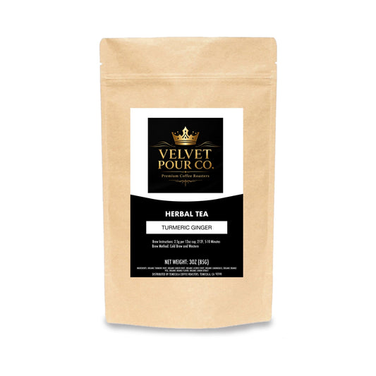 Turmeric Ginger Herbal Tea – Organic Loose Leaf