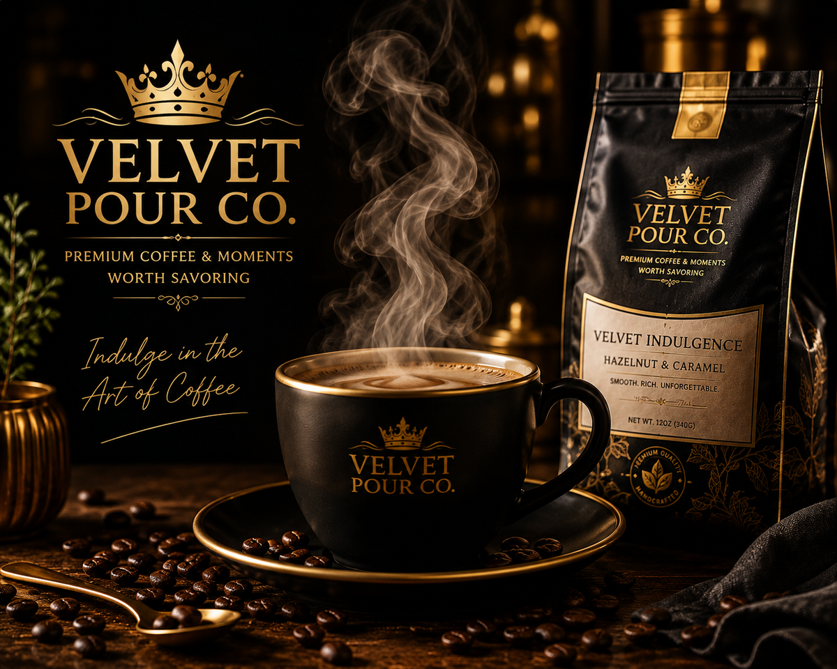 Load video: Velvet Pour Co. brand experience featuring premium coffee, handcrafted beverages, and moments worth savoring.